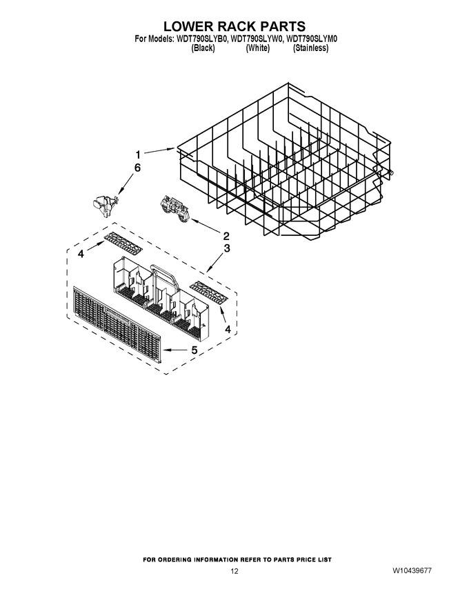 Diagram for WDT790SLYW0