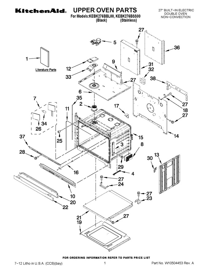 Diagram for KEBK276BSS00