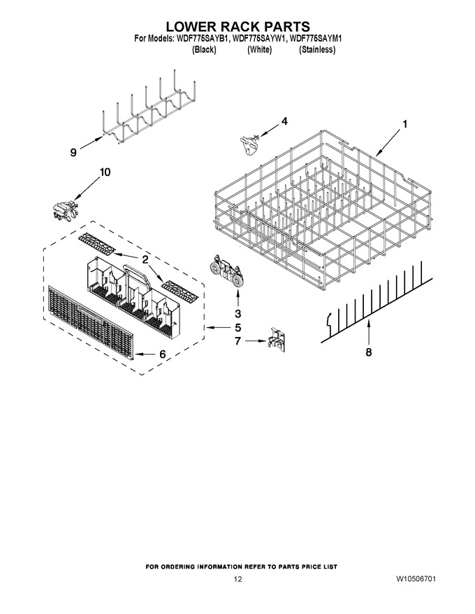 Diagram for WDF775SAYB1