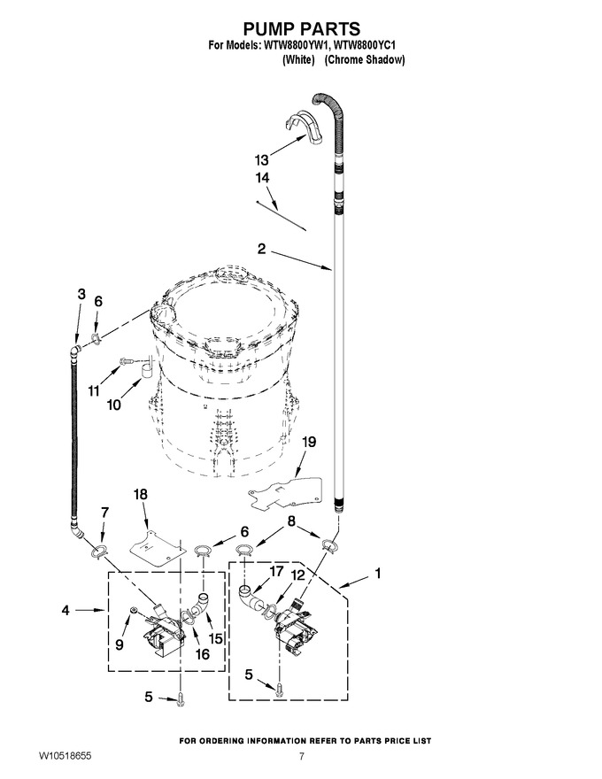 Diagram for WTW8800YC1