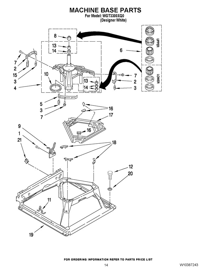 Diagram for WGT3300XQ0