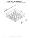 Diagram for 09 - Upper Rack And Track Parts