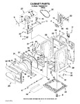 Diagram for 02 - Cabinet Parts