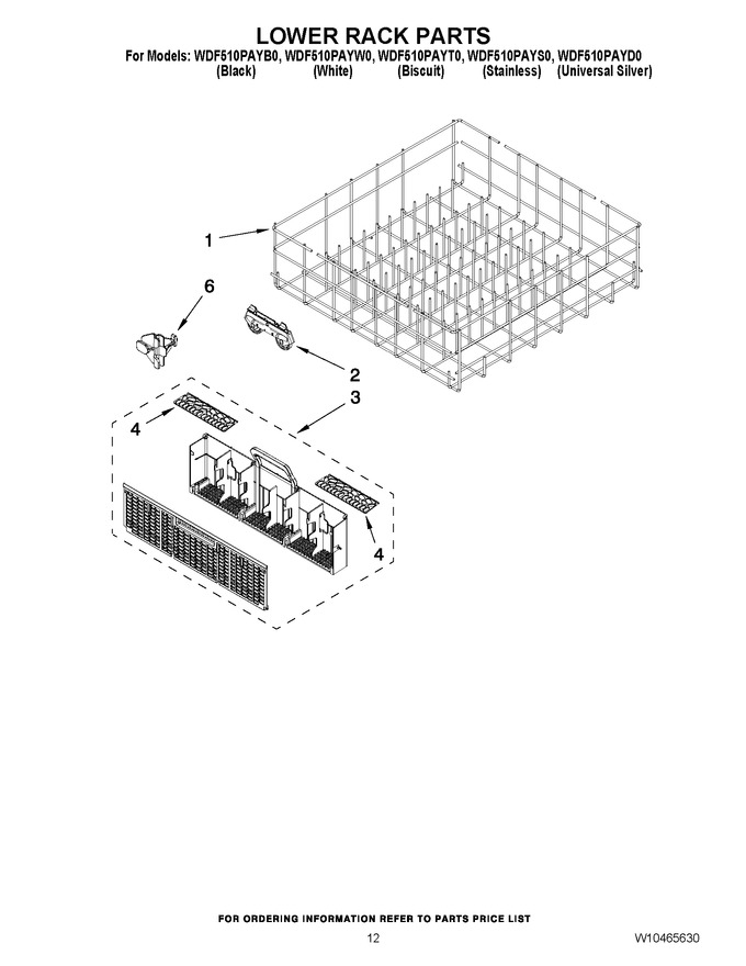 Diagram for WDF510PAYT0