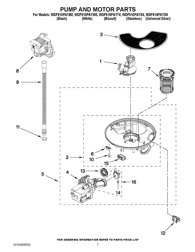 Diagram for WDF510PAYW0