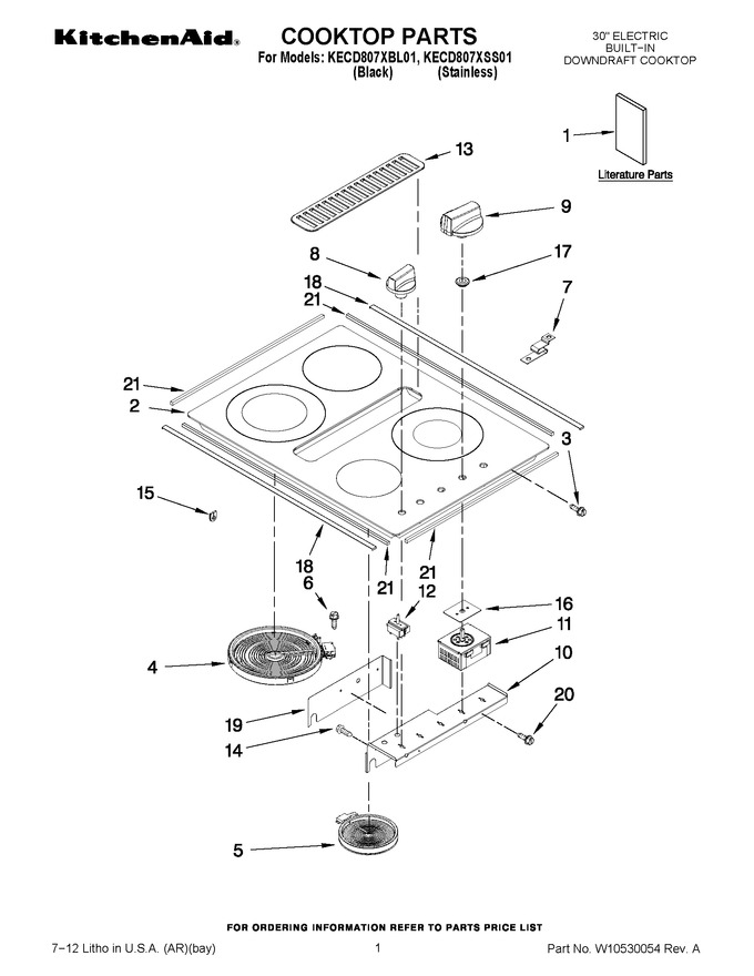 Diagram for KECD807XSS01
