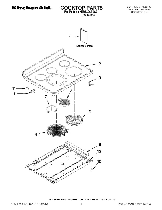 Diagram for YKERS306BSS0