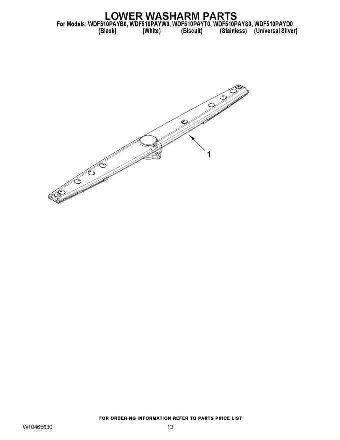 Diagram for WDF510PAYB0