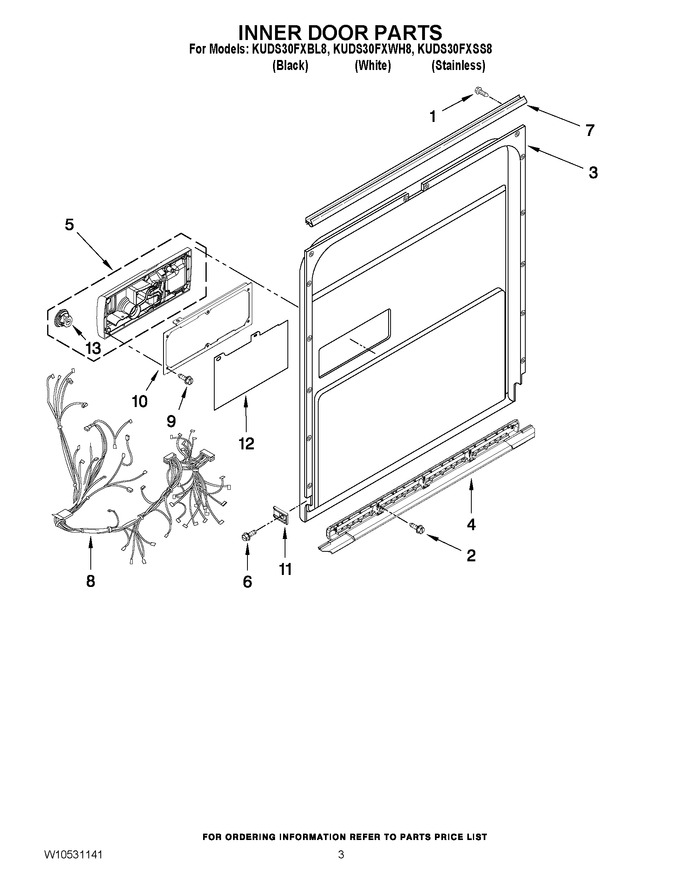 Diagram for KUDS30FXSS8