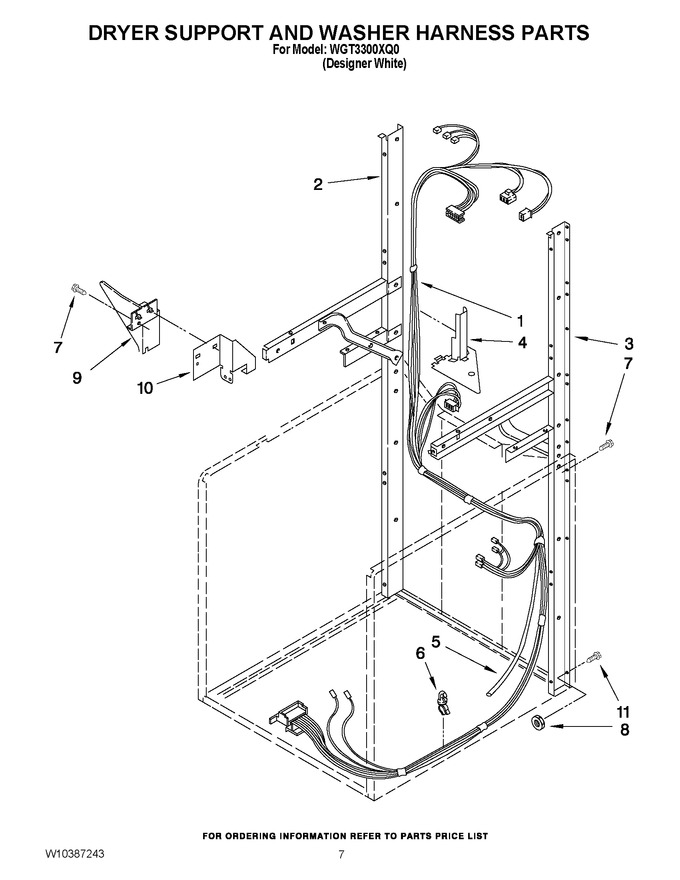 Diagram for WGT3300XQ0