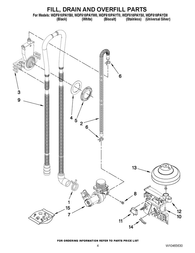Diagram for WDF510PAYD0
