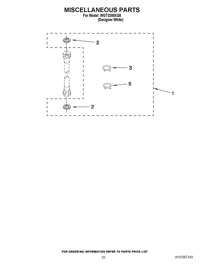 Diagram for WGT3300XQ0