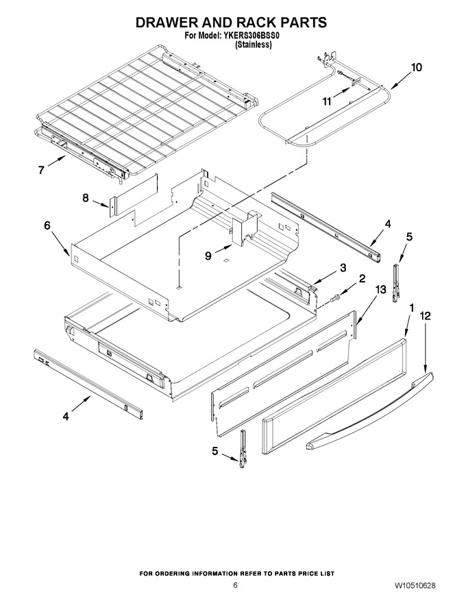 Diagram for YKERS306BSS0