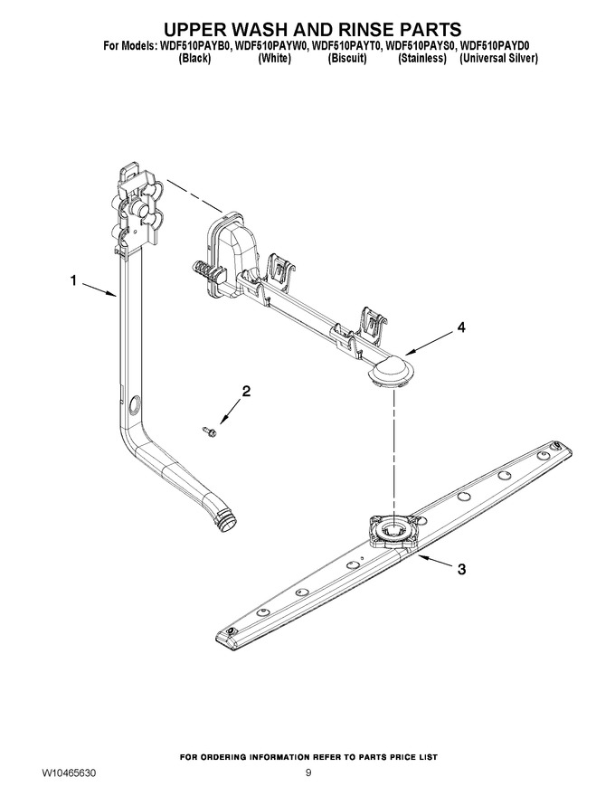 Diagram for WDF510PAYW0