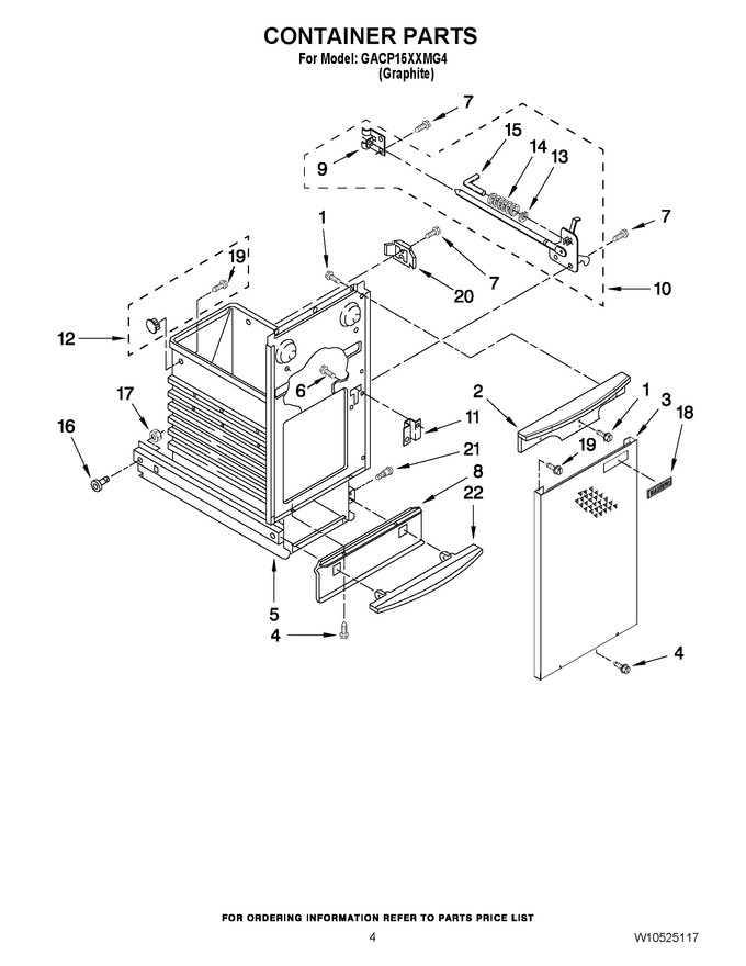 Diagram for GACP15XXMG4