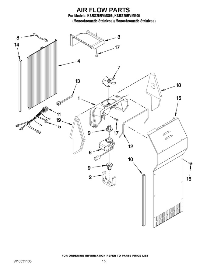 Diagram for KSRS25RVMK05