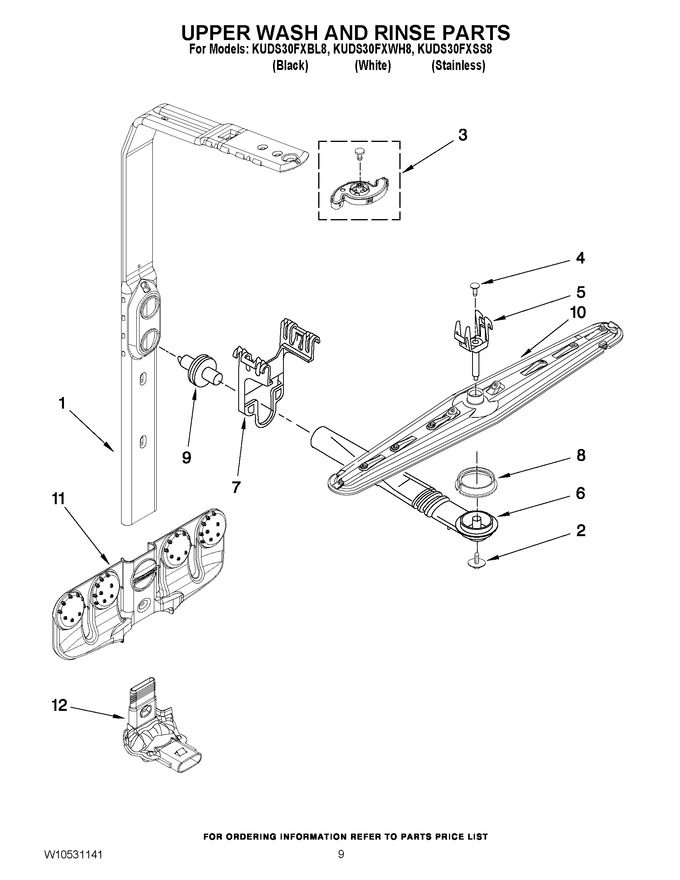 Diagram for KUDS30FXSS8