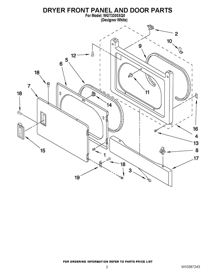 Diagram for WGT3300XQ0