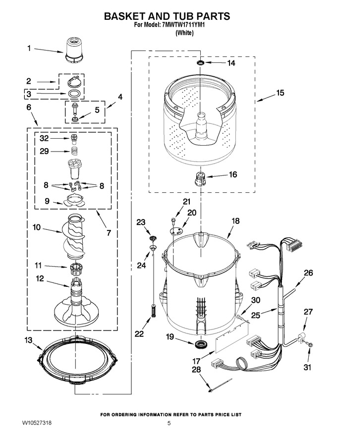 Diagram for 7MWTW1711YM1