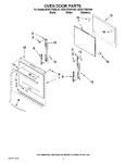 Diagram for 02 - Oven Door Parts