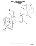 Diagram for 04 - Upper Oven Door Parts