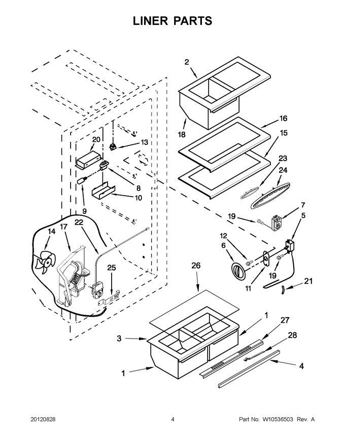 Diagram for 5VEL88TRAQ00