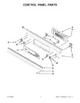 Diagram for 05 - Control Panel Parts