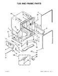 Diagram for 05 - Tub And Frame Parts