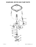 Diagram for 04 - Gearcase, Motor And Pump Parts