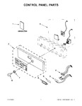 Diagram for 01 - Control Panel Parts