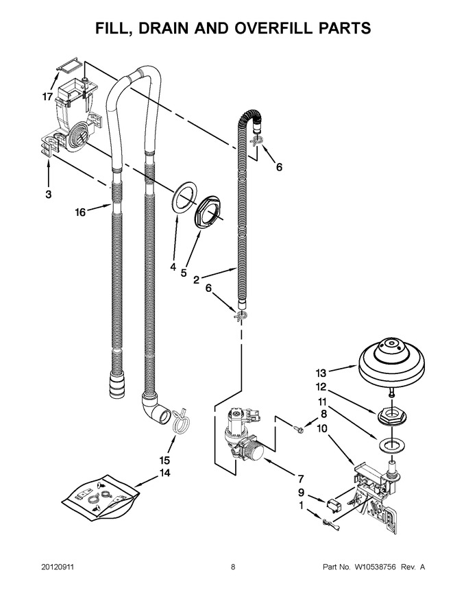 Diagram for KUDS35FBWH0