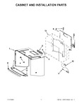 Diagram for 06 - Cabinet And Installation Parts