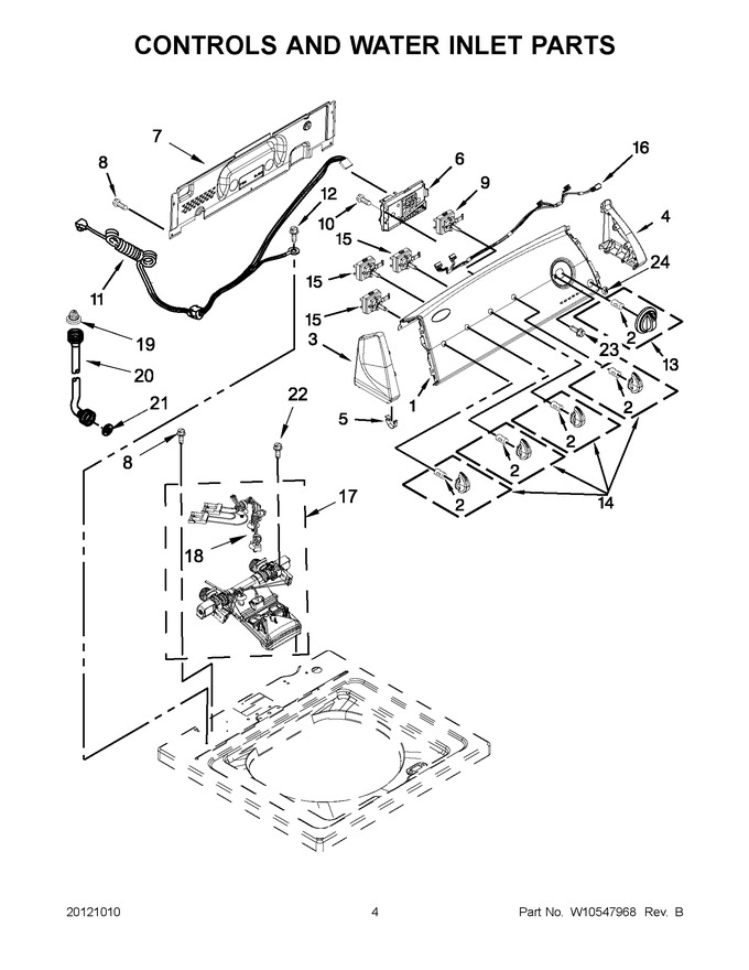 Diagram for 7MWTW1604AW1