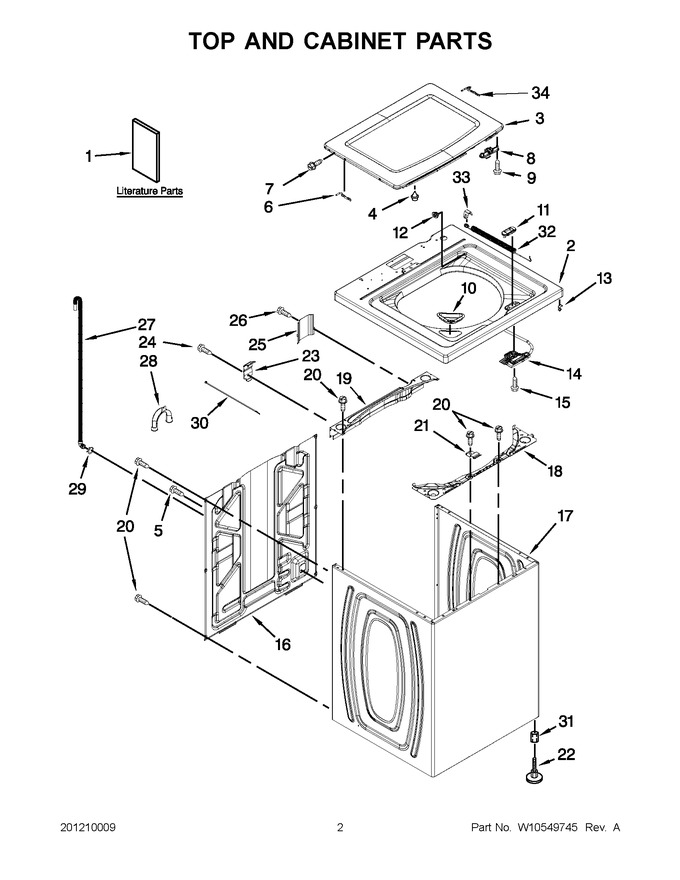 Diagram for 7MWTW1606AW1