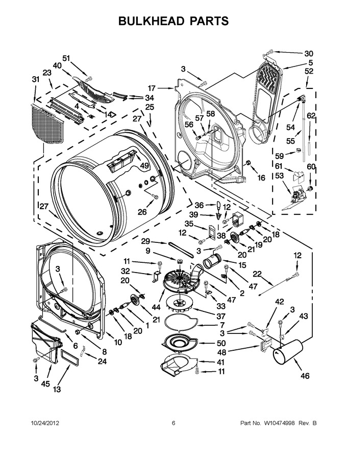 Diagram for WGD8800YW1