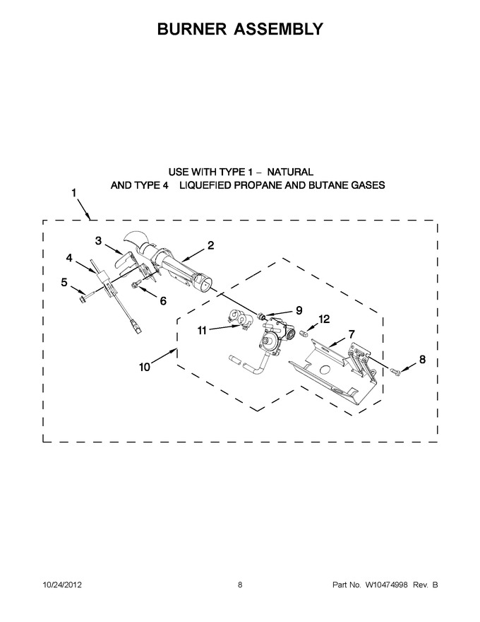 Diagram for WGD8800YW1