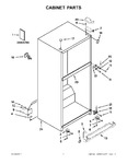 Diagram for 01 - Cabinet Parts