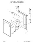Diagram for 05 - Refrigerator Door