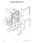 Diagram for 05 - Tub And Frame Parts