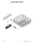Diagram for 10 - Lower Rack Parts