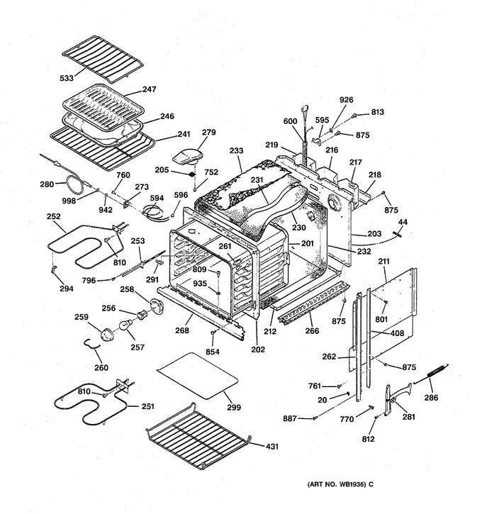 Diagram for ZEK737WP6WG