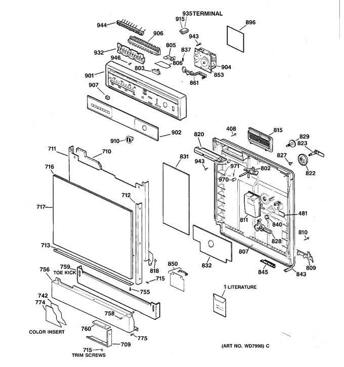 Diagram for GSD4120Y01BB
