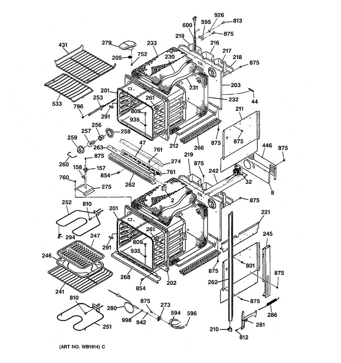 Diagram for JKP54GV1BB