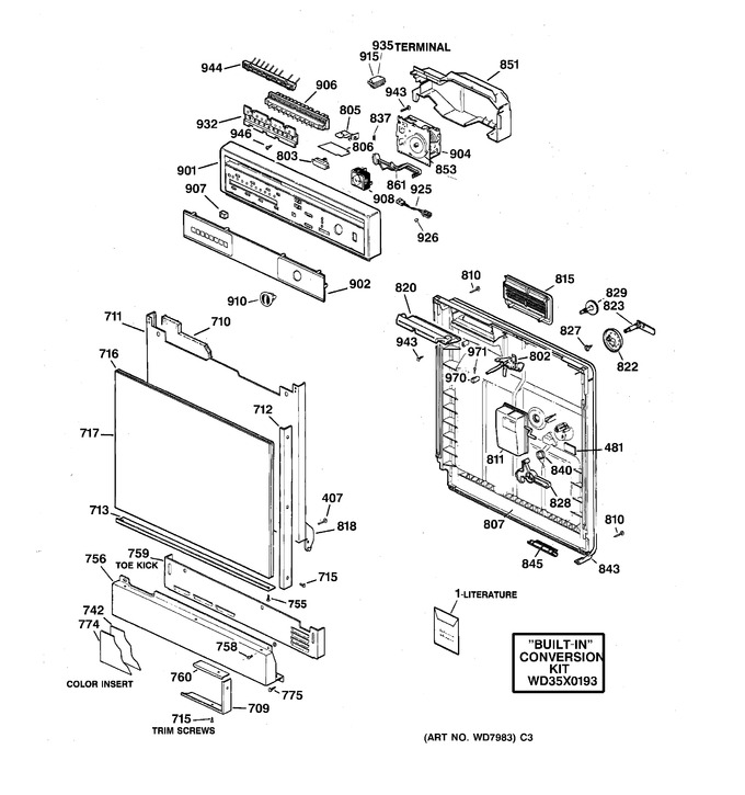 Diagram for GSC1200X01
