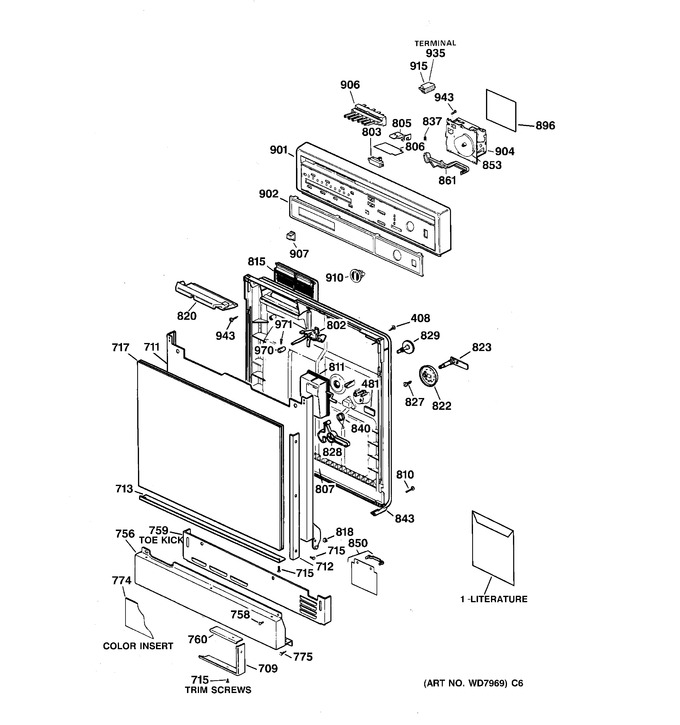 Diagram for GSD650X-68BA