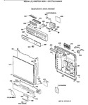 Diagram for 1 - Escutcheon & Door Assembly