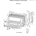Diagram for 1 - Freezer Door