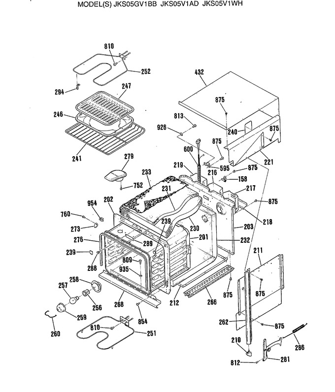 Diagram for JKS05V1WH