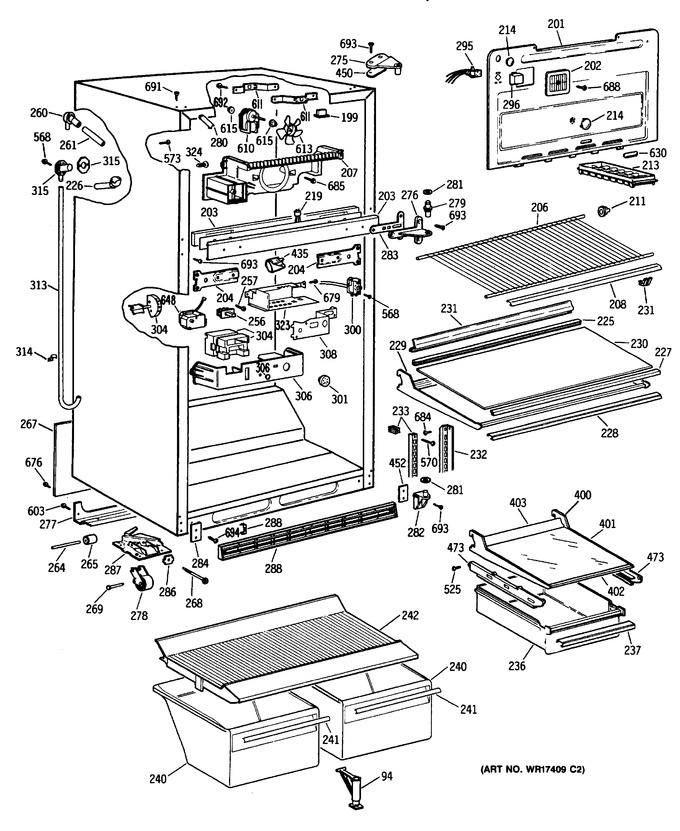 Diagram for CTX18GLGRWH