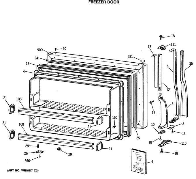 Diagram for MTE18EASMRWH